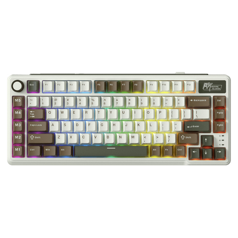 Teclado Gamer Royal Kludge L75 Palm Green  1