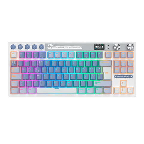 Teclado Gamer Royal Kludge M87 Ocean Blue TM