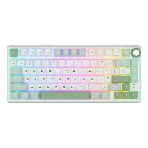 Teclado Gamer Royal Kludge R75 SkyCyan 1