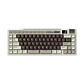 Teclado Gamer Royal Kludge RK-M70 Mokka Grey Sw Beige - Miniatura 1