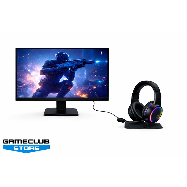 KIT Monitor Gamer + Audífono