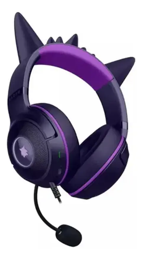 Audífono Gamer Razer Kraken Kitty V2 USB Pokemon Gengar