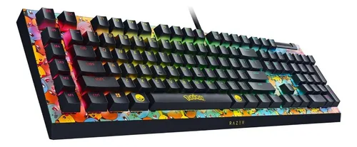 Teclado Gamer Razer Blackwidow V4 Pokemon Starter 2