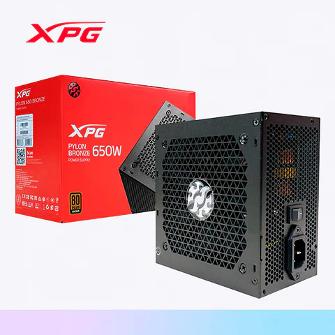 Fuente de Poder XPG Pylon II 650W 80+ Bronze ATX 3.1