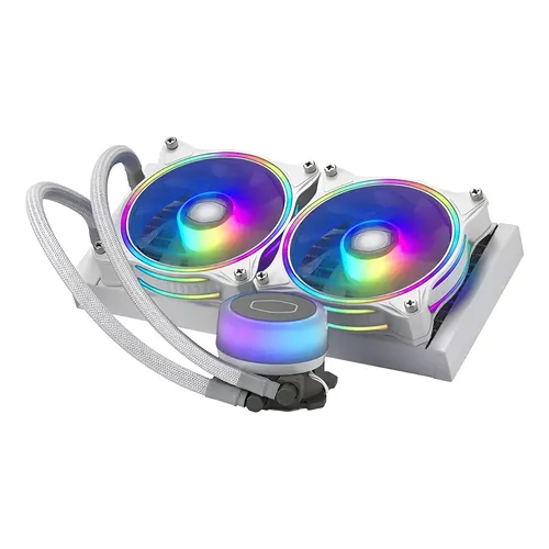 Refrigeración CoolerMaster MasterLiquid ML240 ILLUSION White WaterCooling 1