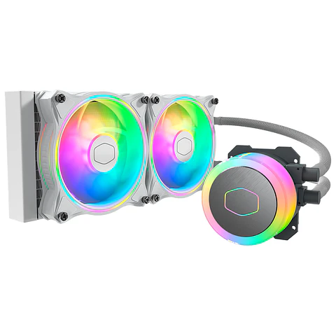 Refrigeración CoolerMaster MasterLiquid ML240 ILLUSION White WaterCooling
