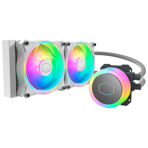 Refrigeración CoolerMaster MasterLiquid ML240 ILLUSION White WaterCooling 2