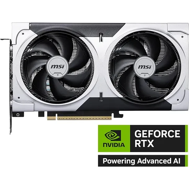 Tarjeta de video Geforce MSI RTX 5060TI Ventus 2X 8GB OC PLUS 2