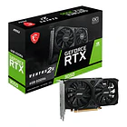 Tarjeta de video Geforce MSI RTX3050 Ventus 2X OC 6GB 1