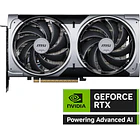 Tarjeta de video MSI Geforce RTX 5070 12G Ventus 2X OC GDDR7 2