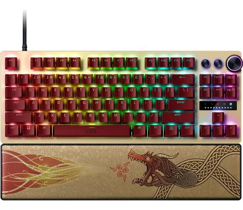 Teclado Gamer Razer HUNTSMAN V3 TKL Counter Strike 2 1
