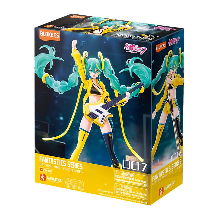 Figura de Colección Blokees Hatsune Miku Vivid Echoes Fantastic Edition 1