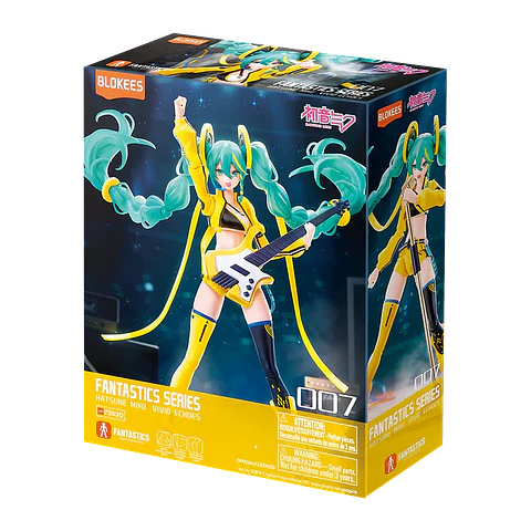 Figura de Colección Blokees Hatsune Miku Vivid Echoes Fantastic Edition