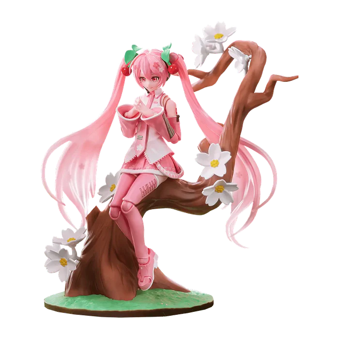 Figura de Colección Blokees Hatsune Miku Sakura Fantastic Edition 3