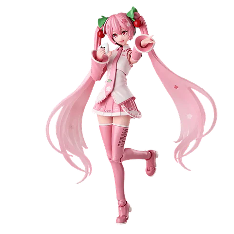 Figura de Colección Blokees Hatsune Miku Sakura Fantastic Edition