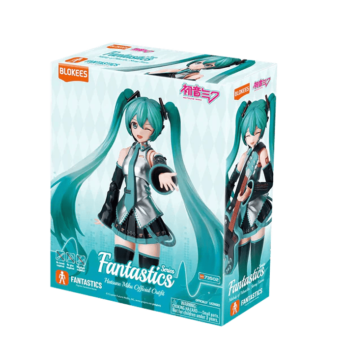 Figura de Colección Blokees Hatsune Miku Oficial Fantastic Edition 1
