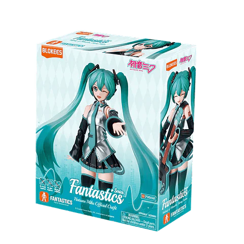 Figura de Colección Blokees Hatsune Miku Oficial Fantastic Edition