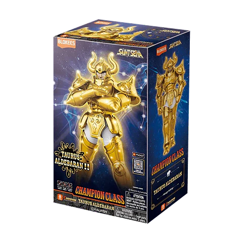 Figura de Colección Blokees Saint Seiya Champion Tauro Class 06