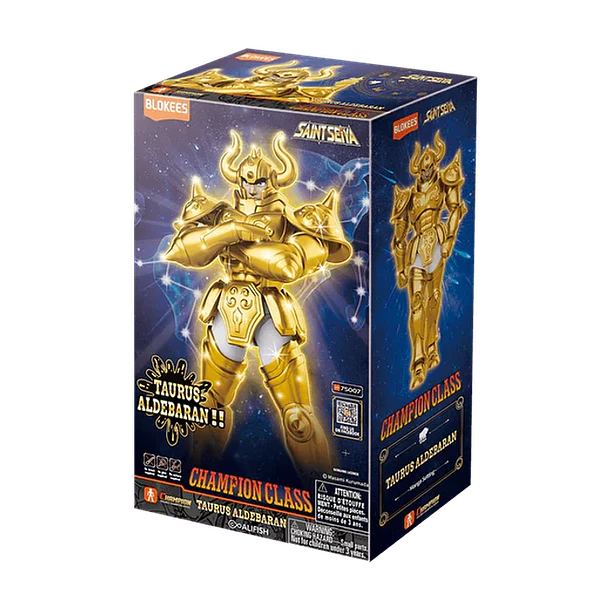 Figura de Colección Blokees Saint Seiya Champion Tauro Class 06 1
