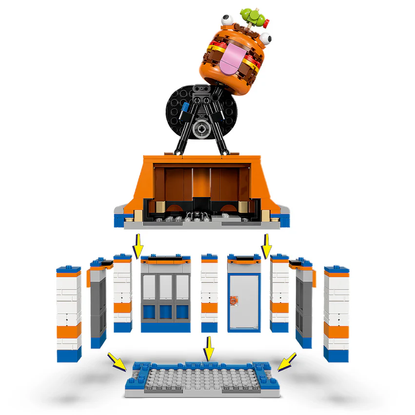 Lego Fortnite: Restaurante Hamburrrguesa 3