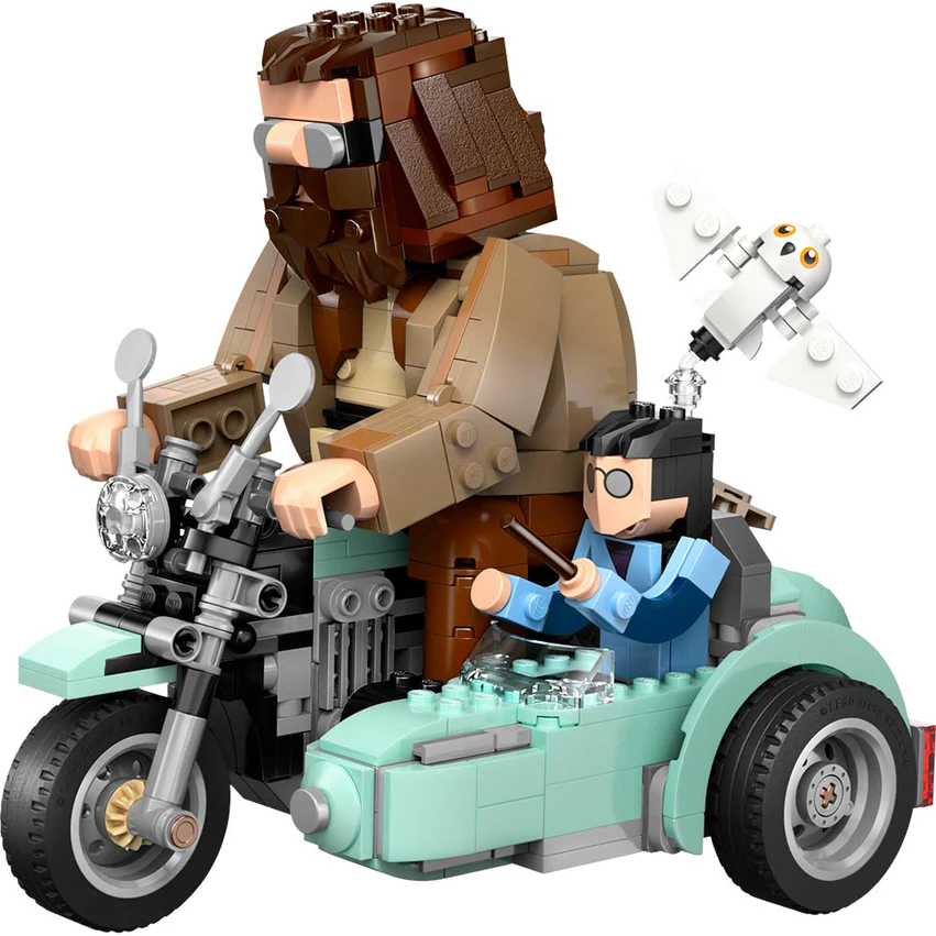 Lego Viaje en moto Hagrid 2