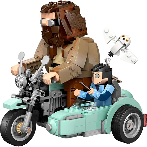 Lego Viaje en moto Hagrid