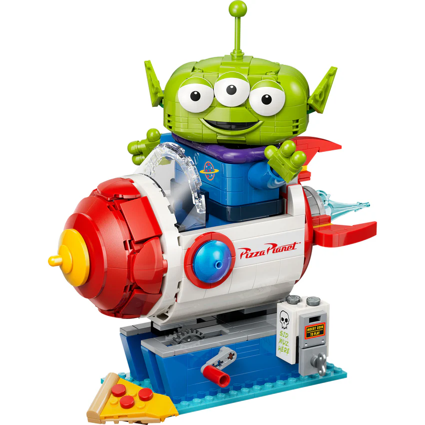Lego Disney: Marcianito con Cohete de Pizza Planet 2