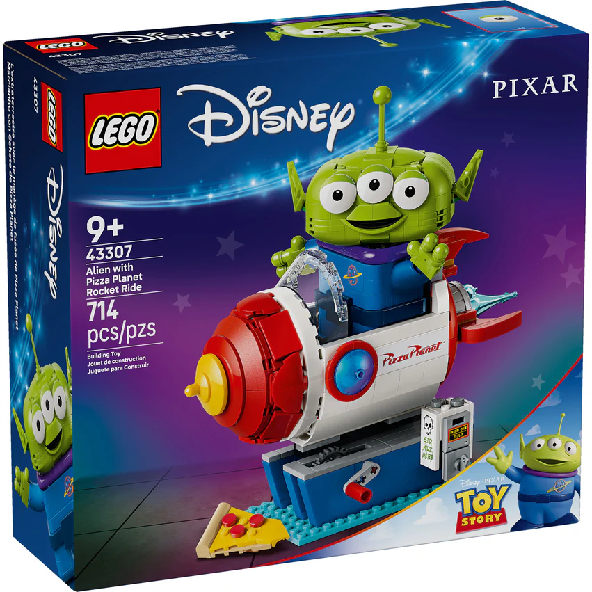 Lego Disney: Marcianito con Cohete de Pizza Planet 1