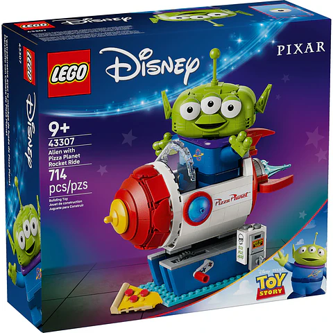 Lego Disney: Marcianito con Cohete de Pizza Planet