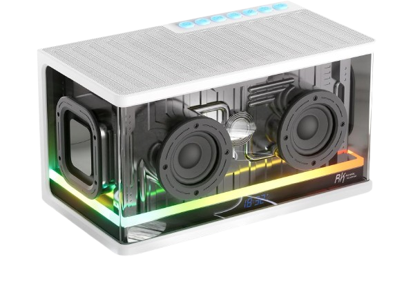Parlante Gamer Royal Kludge SH100 White BT 1