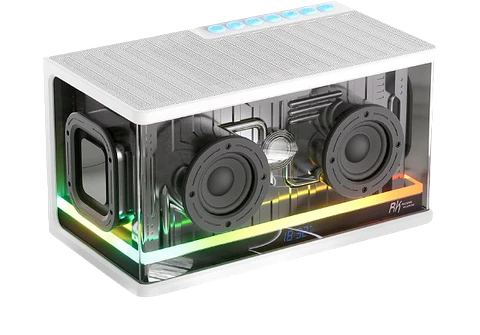 Parlante Gamer Royal Kludge SH100 White BT