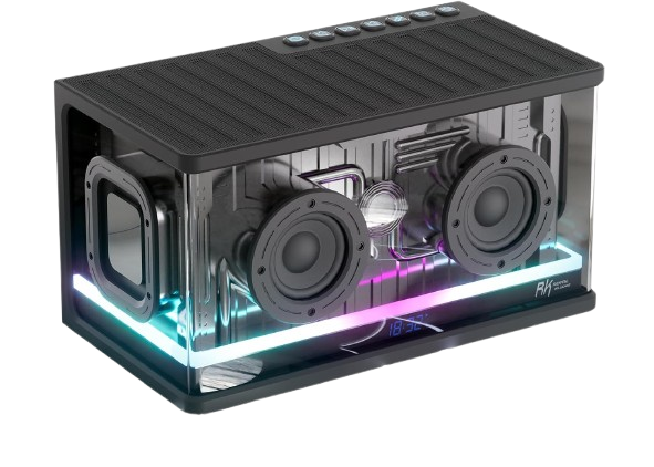 Parlante Gamer Royal Kludge SH100 Black BT 1