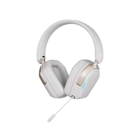 Audífono Gamer Royal Kludge HG101 Platinum Gray BT