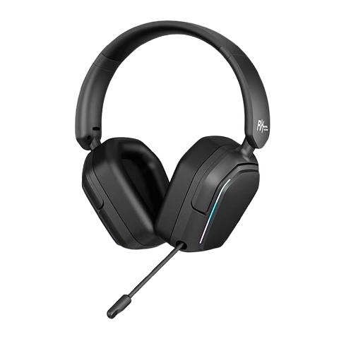 Audífono Gamer Royal Kludge HG101 Mate Black BT