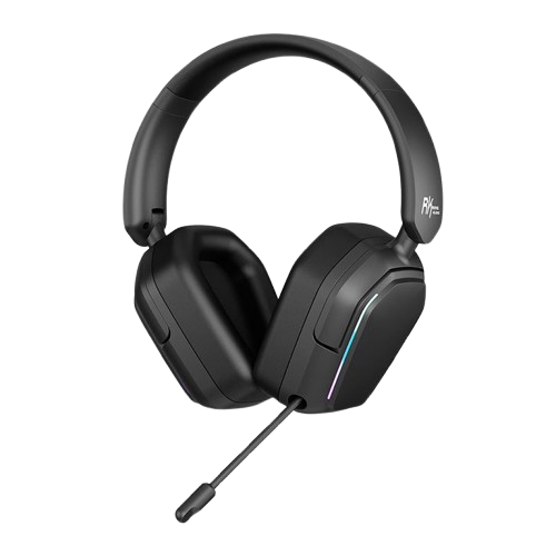 Audífono Gamer Royal Kludge HG101 Mate Black BT 1