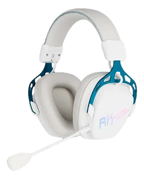 Audifono Gamer Royal Kludge HG103 Cyborg White BT - 2.4Ghz