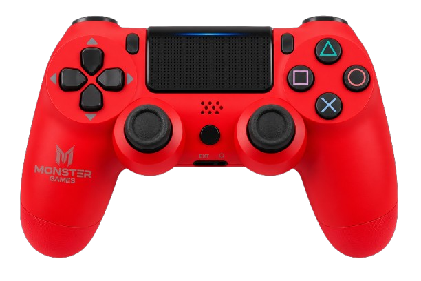 Mando Monster PS4 Rojo 1