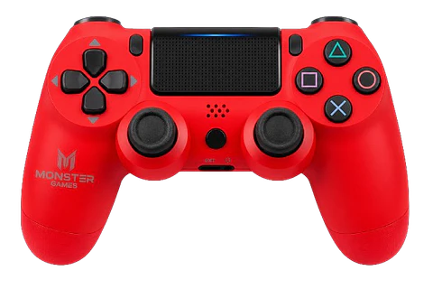 Mando Monster PS4 Rojo