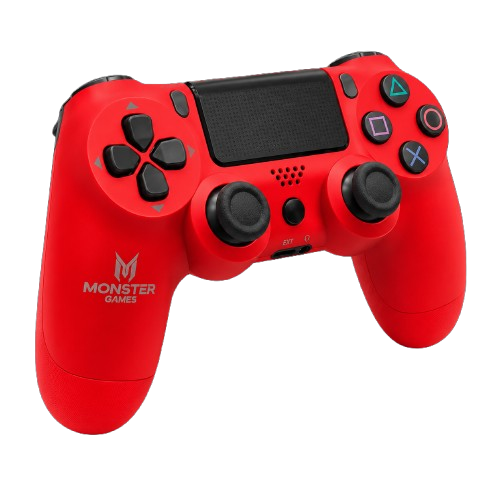 Mando Monster PS4 Rojo 2