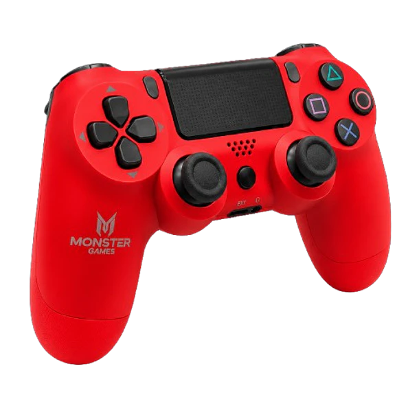 Mando Monster PS4 Rojo 2