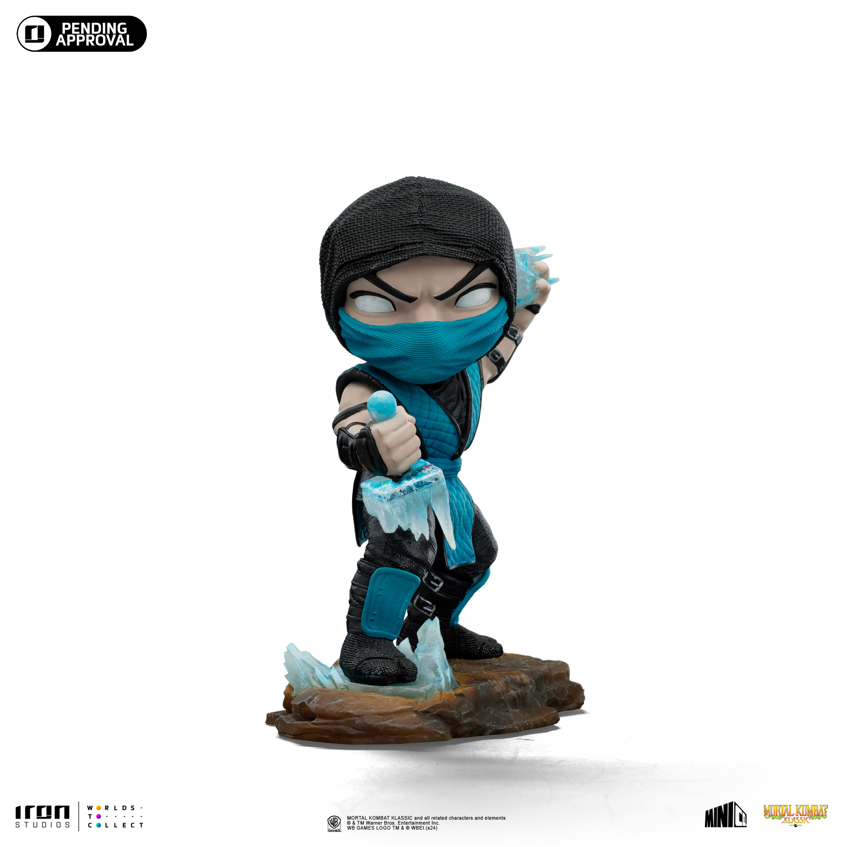 Figura de Colección Sub-Zero - Mortal Kombat - Minico - Iron Studios 1