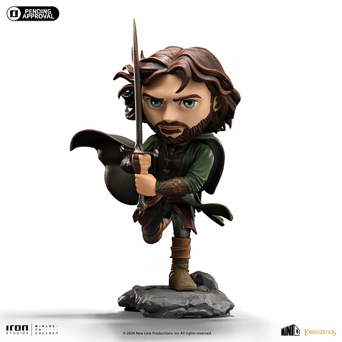 Figura de Colección Aragorn - The Lord of the Rings - Minico - Iron Studios