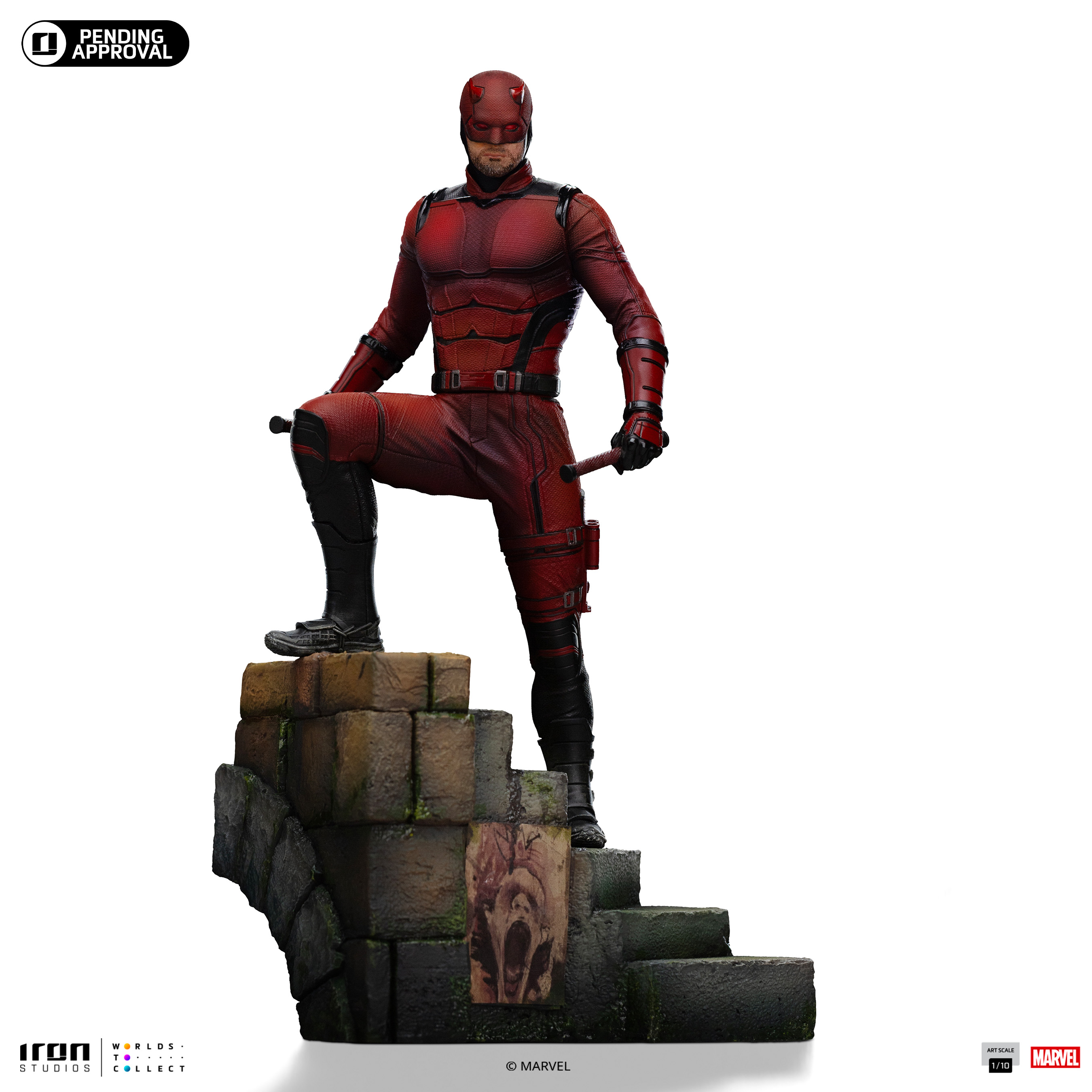 Figura de Colección Daredevil - Daredevil: Born Again - Art Scale 1/10 - Iron Studios 1