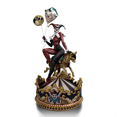 Figura de Colección Harley Quinn Unleashed - DC Comics - Art Scale 1/10 - Iron Studios