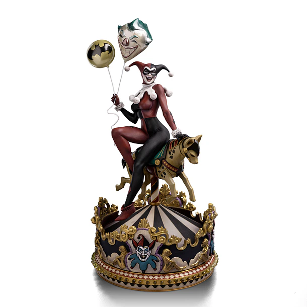 Figura de Colección Harley Quinn Unleashed - DC Comics - Art Scale 1/10 - Iron Studios