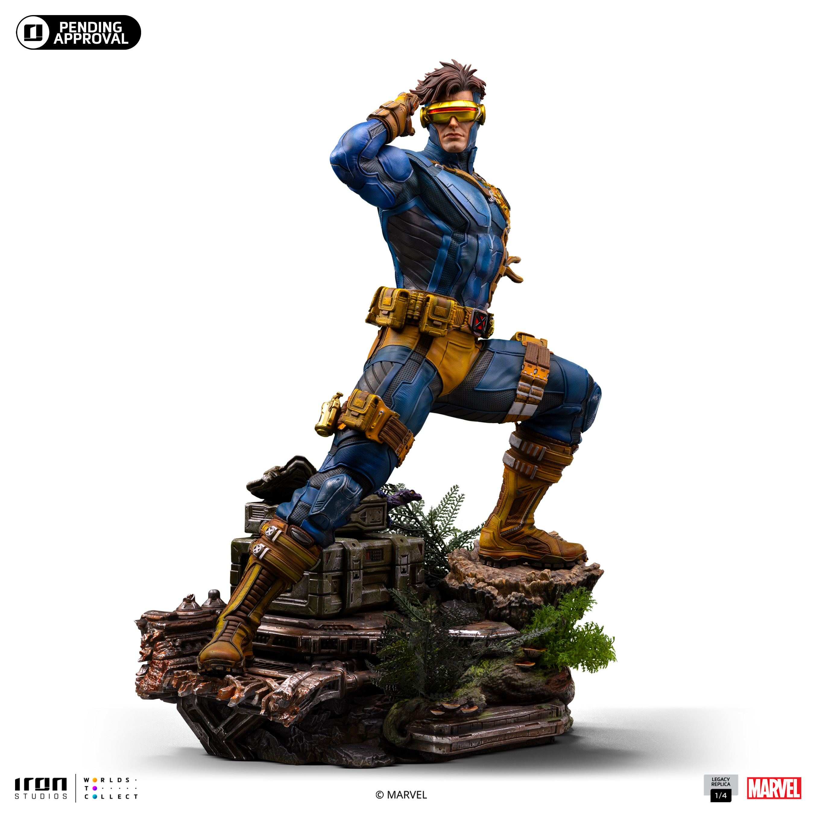 Figura de Colección Cyclops - X-Men - Legacy Replica 1/4 - Iron Studios  1