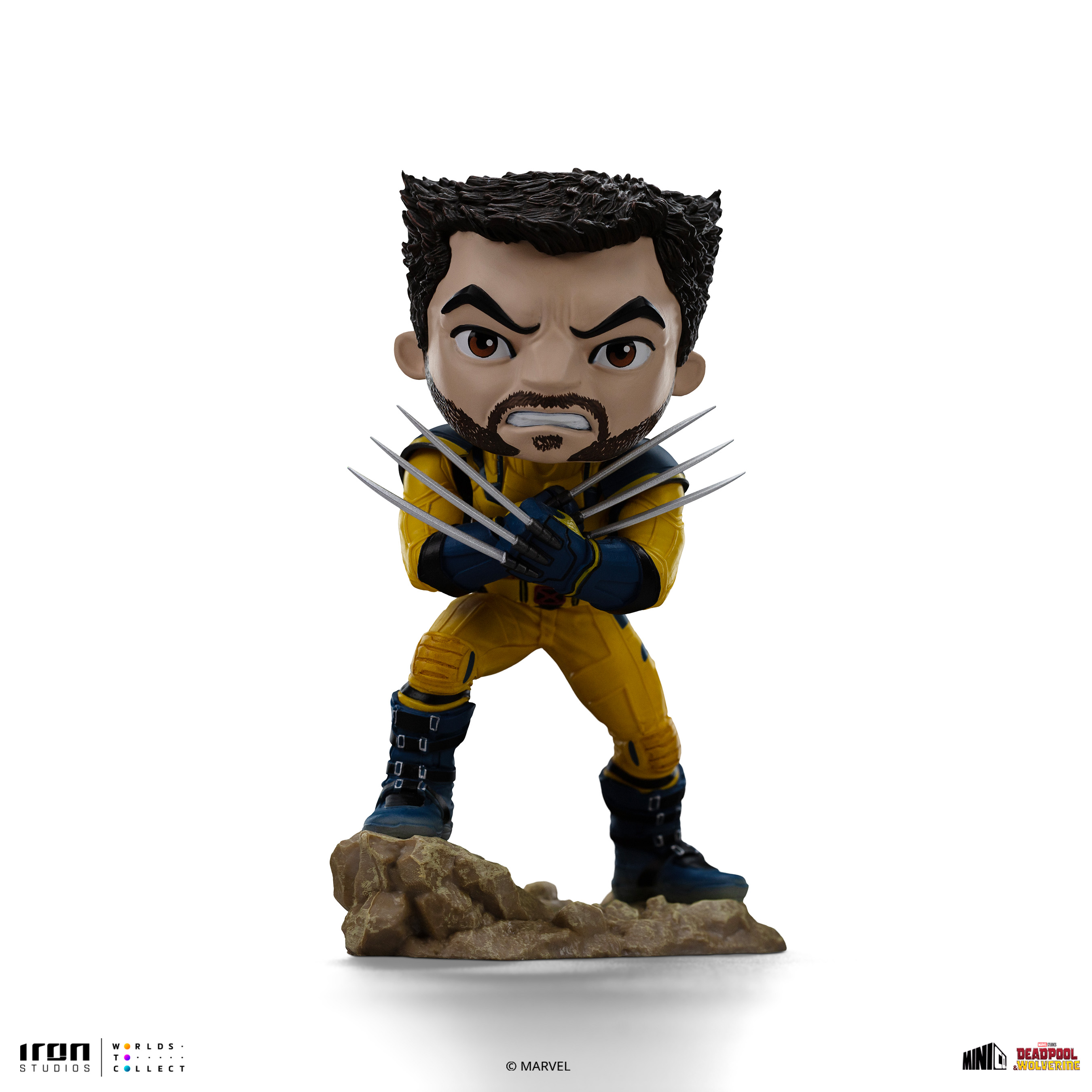 Figura de Colección Deadpool, Wolverine and Headpool (Unmasked Version) - Deadpool & Wolverine - Minico - Iron Studios 1