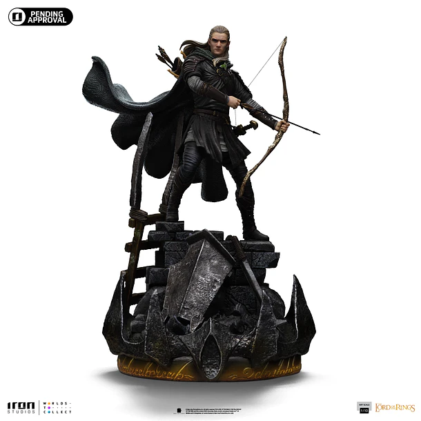 Figura de Colección Legolas Unleashed - The Lord of the Rings - Art Scale 1/10 - Iron Studios