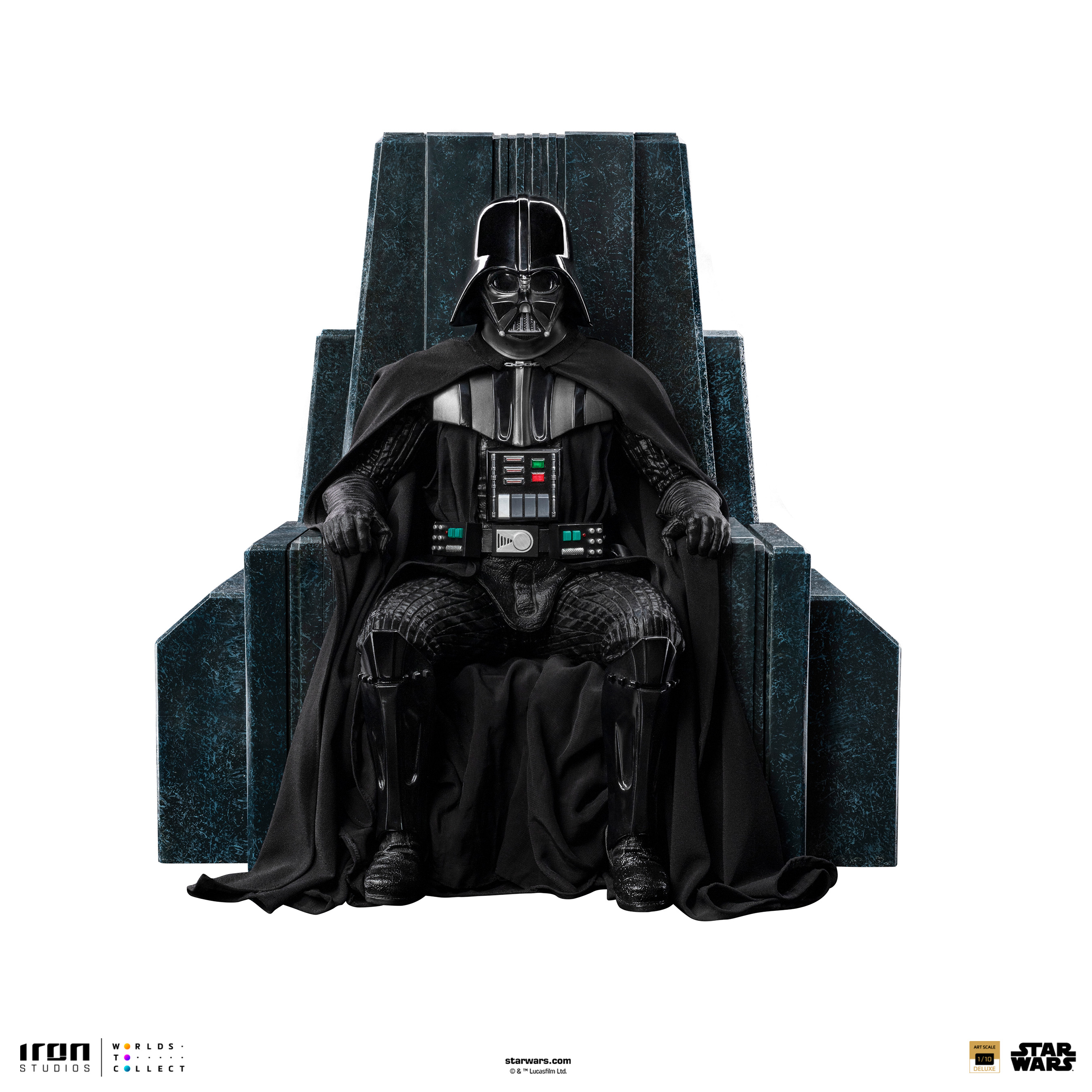 Figura de Colección Darth Vader on Throne - Star Wars: Obi-Wan Kenobi Series - Art Scale 1/10 - Iron Studios 1