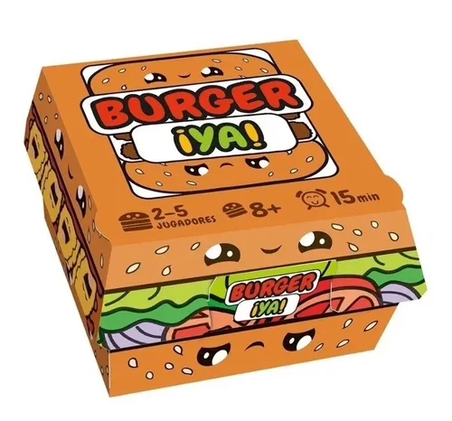 Juego de mesa Burger ¡Ya! 1